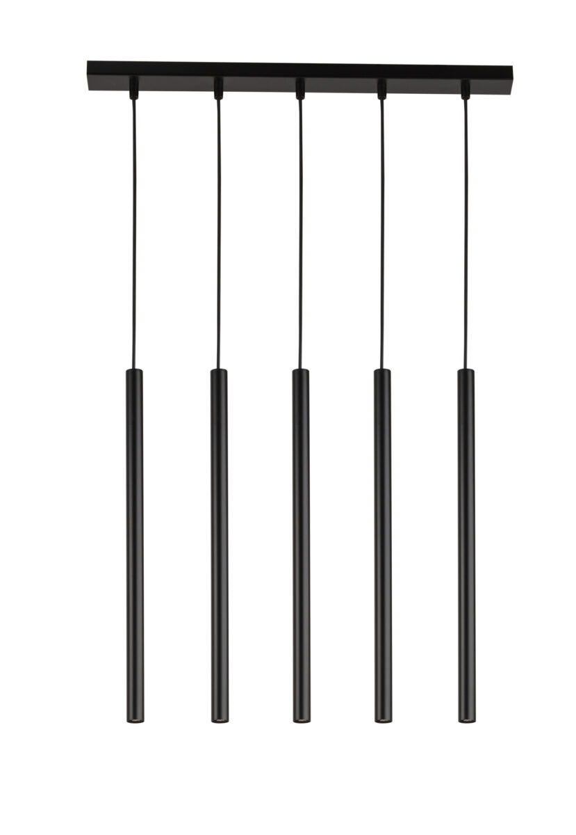 SIGMA 33615 Sopel 5 prosty lampa wisząca czarny