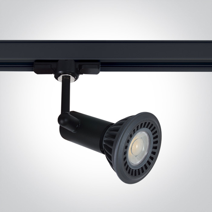 ONE LIGHT 65111AT/B Dafnoula czarny track spot range 75W E27 PAR30