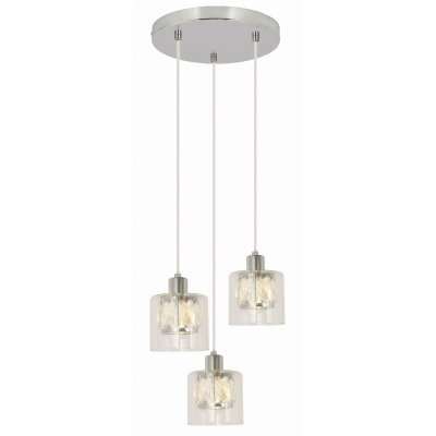 REALITY 338803-06 Elmo lampa wisząca 3 płomienna chrom