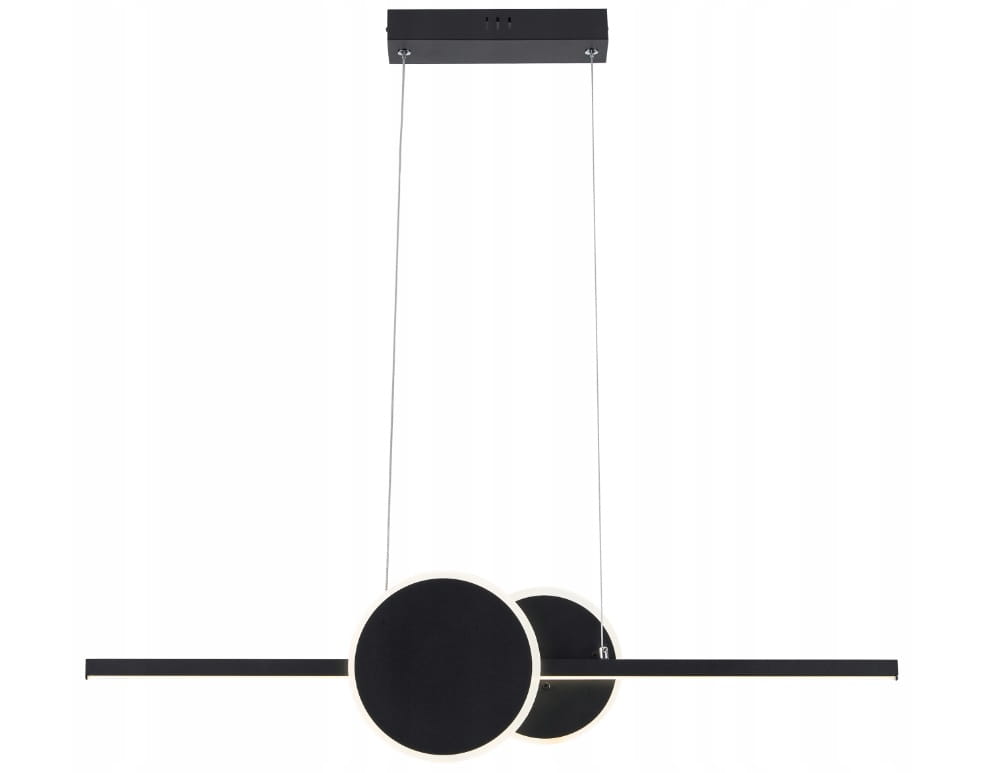 Reality 339901-30 Gendra - lampa wisząca LED czarny mat