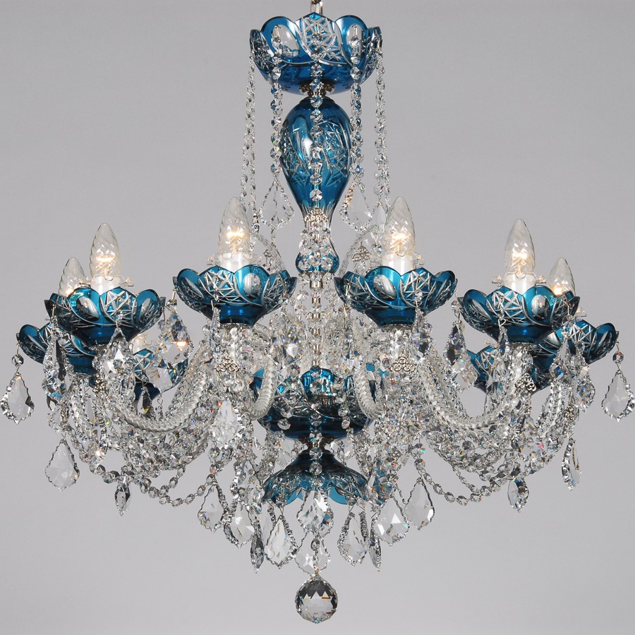 ECRYSTAL ZYR-10 Galaxy-azure SPS (SPECTRA Swarovski)