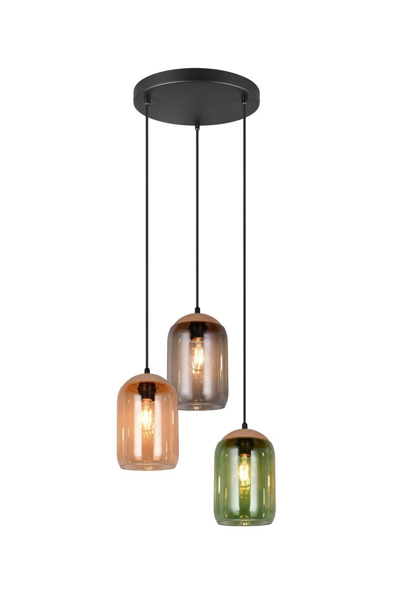TRIO CORK 364630317 lampa wisząca