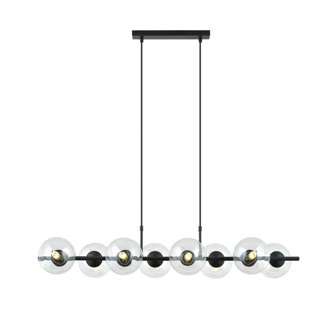 EMIBIG 1206/8 LAMPA WISZĄCA RORY 8 TRANSPARENT