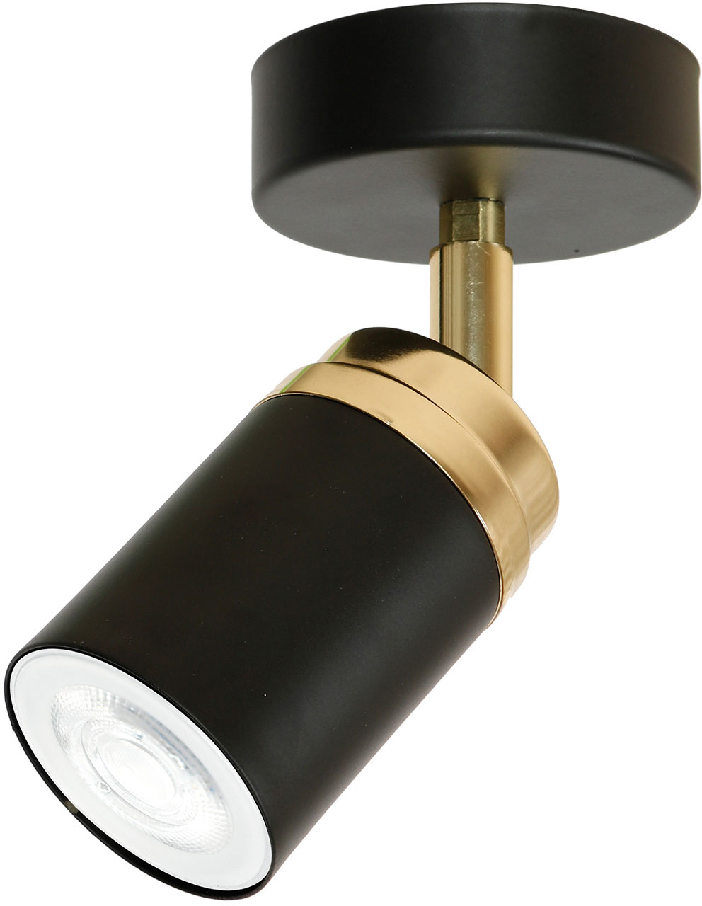 LUMINEX 5163 spot Reno black/gold 1
