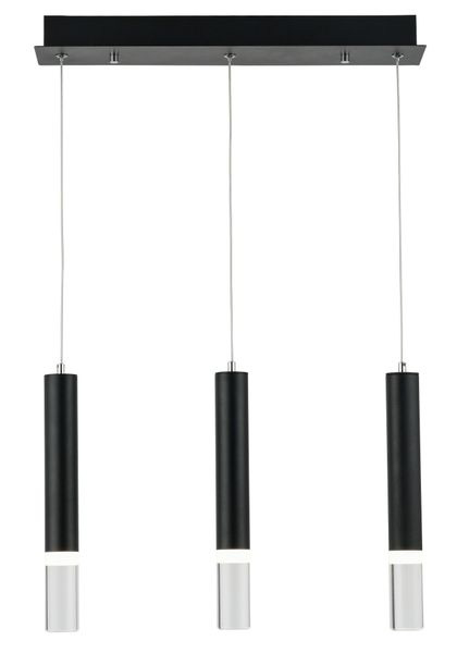 REALITY 330503-02 Gwen - lampa wisząca 3 płomienna LED chrom