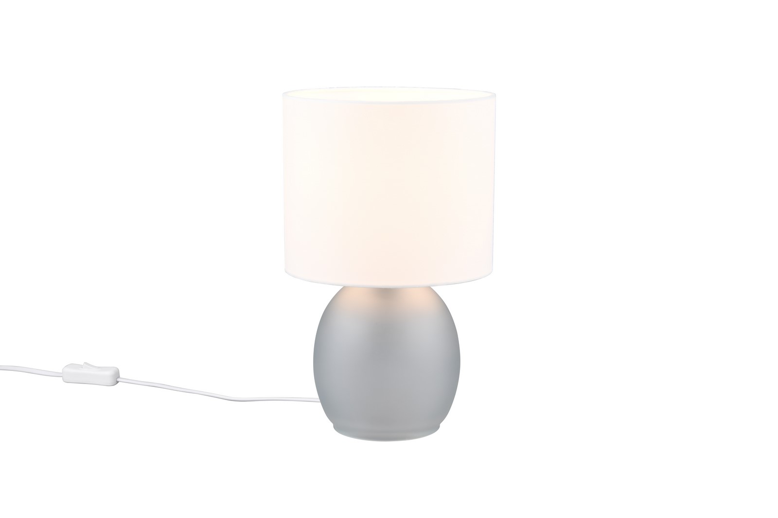 TRIO VELA 517900111 LAMPA STOŁOWA szary i odcienie szarości