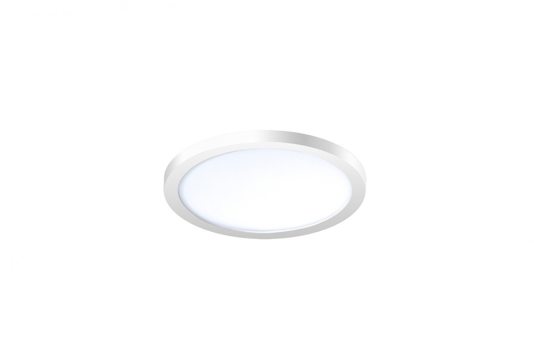 AZZARDO AZ4166 SLIM 22 ROUND 4000K IP44 WH TECHNICAL DOWNLIGHT WHITE