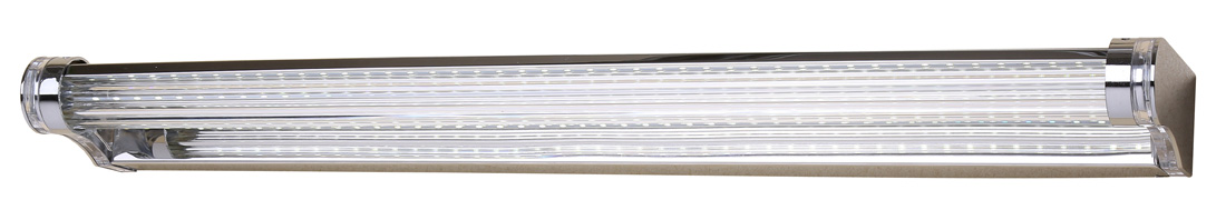 CANDELLUX 20-40794 MODERNO LAMPA KINKIET 9W LED 58 CM STAL NIERDZEWNA POLEROWANA/AKRYL