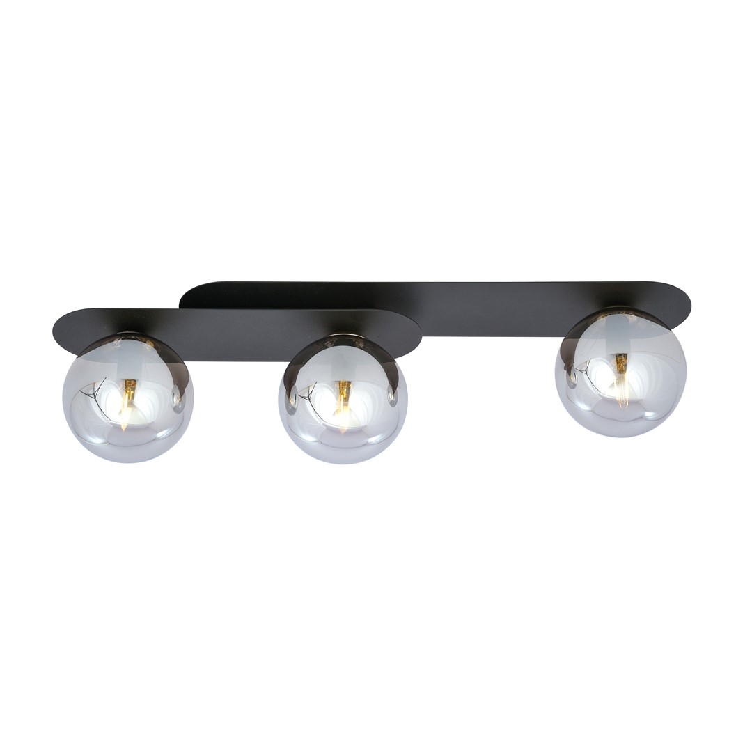 EMIBIG 1119/3 LAMPA SUFITOWA PLAZA 3 BLACK/GRAFIT
