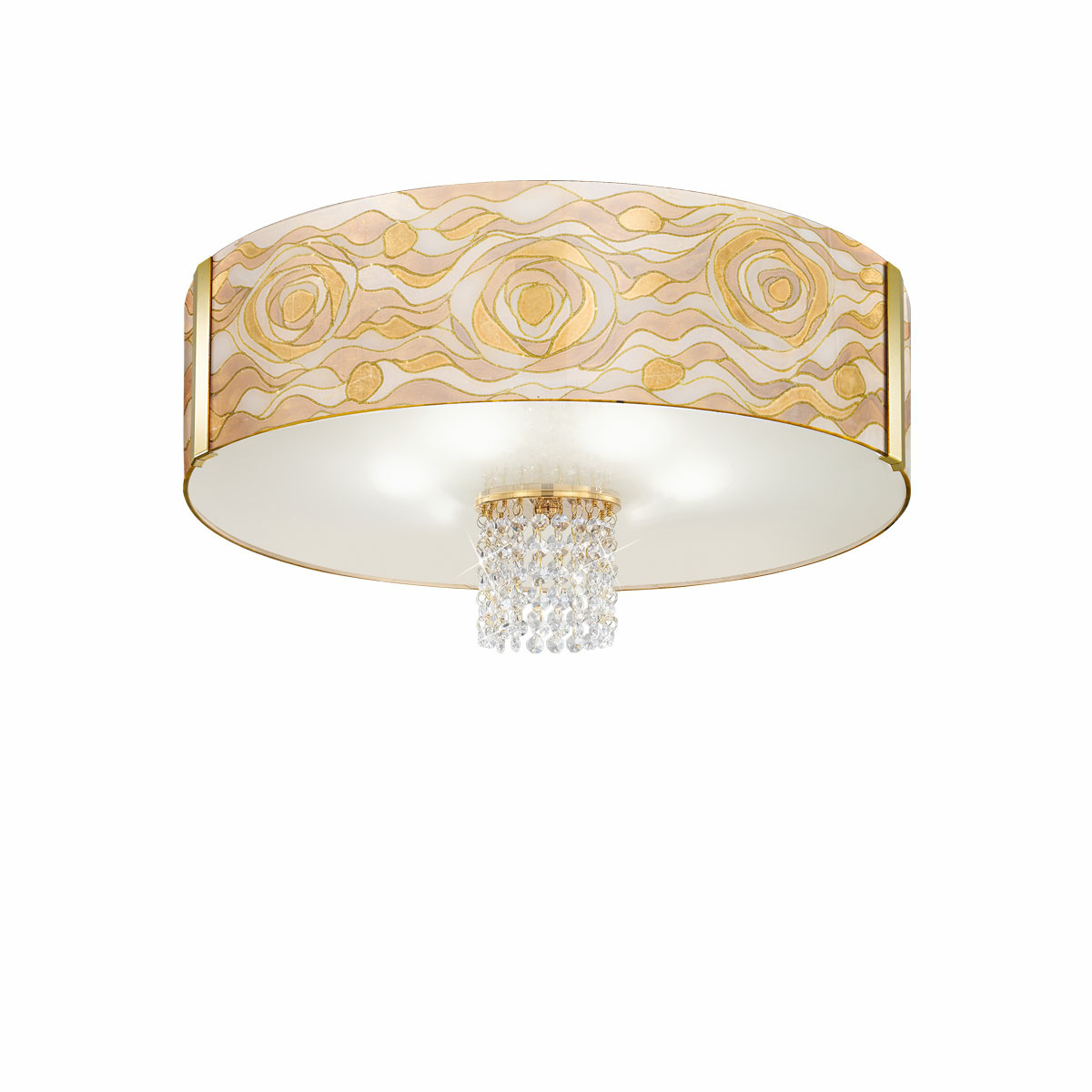 KOLARZ 0345.16.3.AQ.CH.OKPT EMOZIONE lampa sufitowa złoto 24K