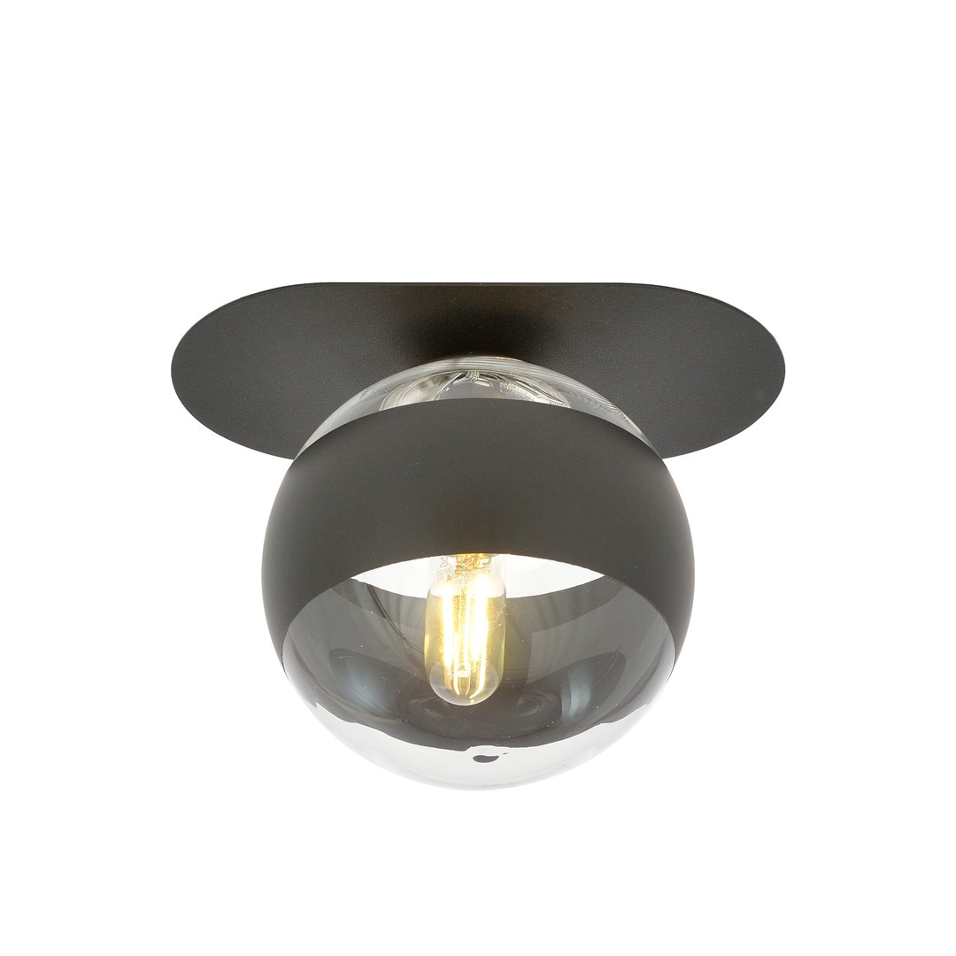 EMIBIG 1121/1 LAMPA SUFITOWA PLAZA 1 BLACK/STRIPE