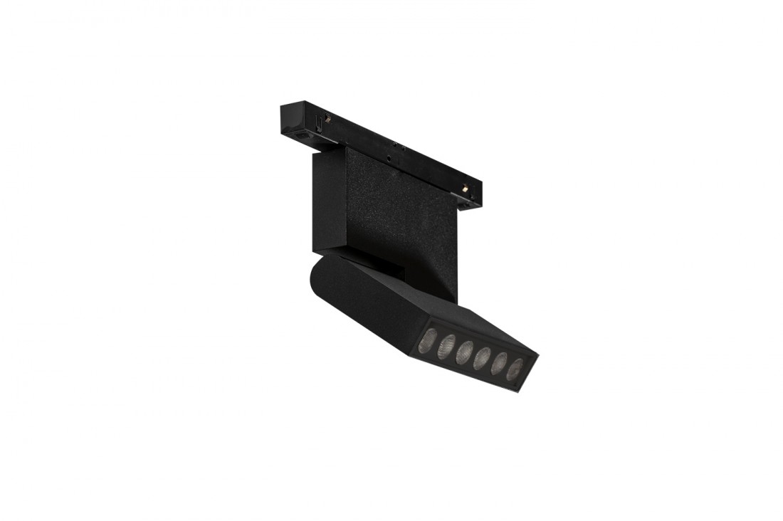 AZZARDO AZ4621 ALDO TRACK MAGNETIC 12W POINTS60 3000K BK TECHNICAL TRACK BLACK relfektor do szyny magnetycznej