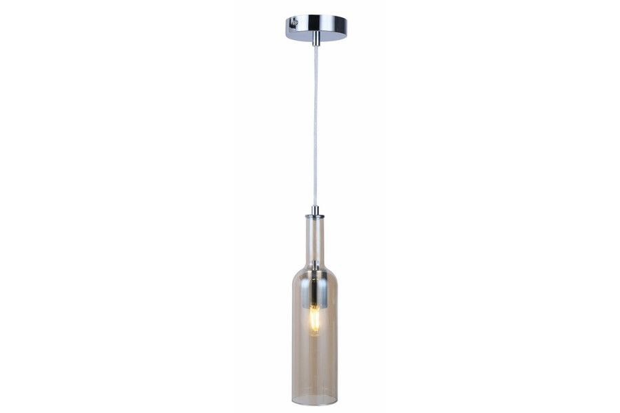 REALITY 332801-22 Bottle - lampa wisząca 1 płomienna chrom