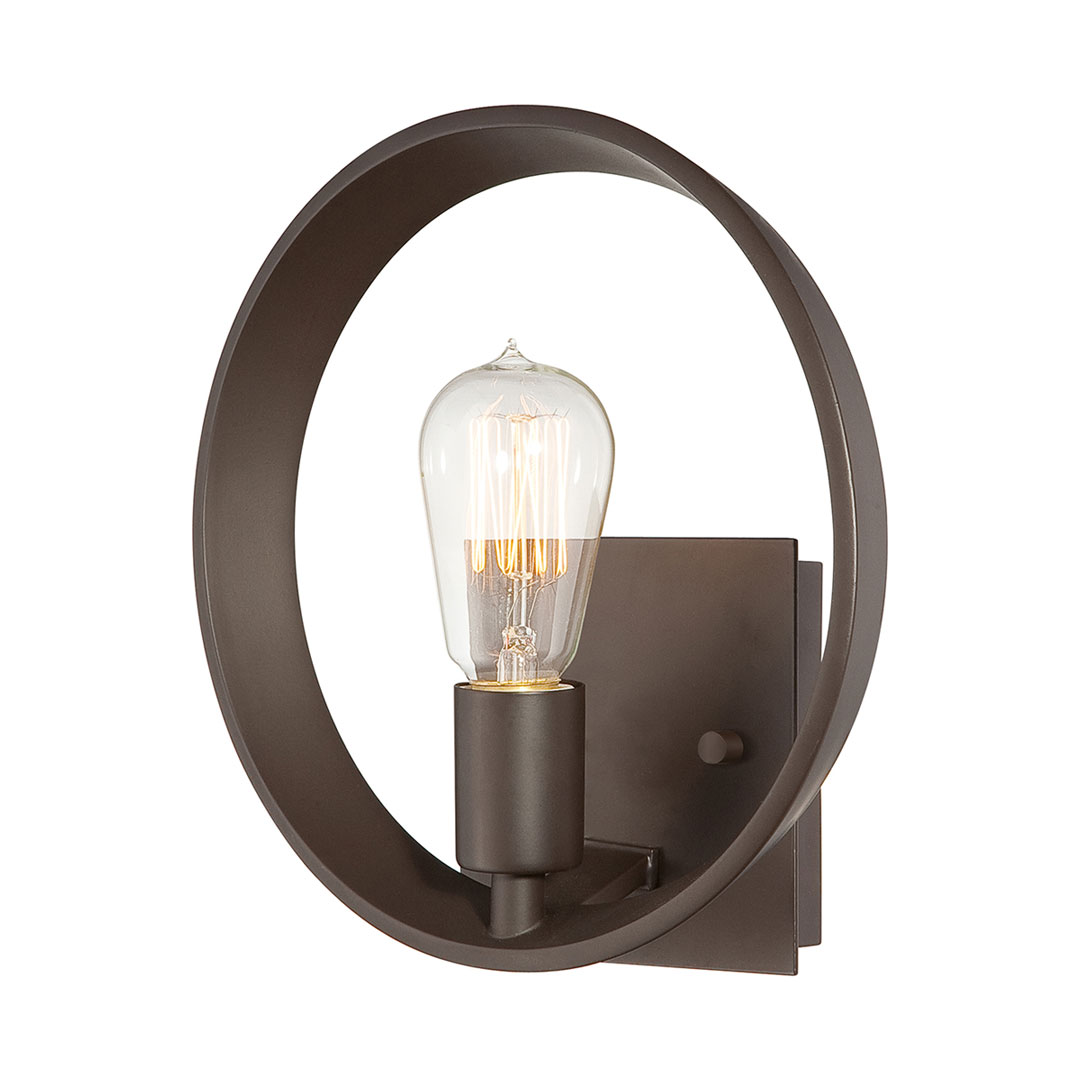 ELSTEAD Theater Row QZ-THEATER-ROW1WT 1 Light Wall Light - Western Bronze
