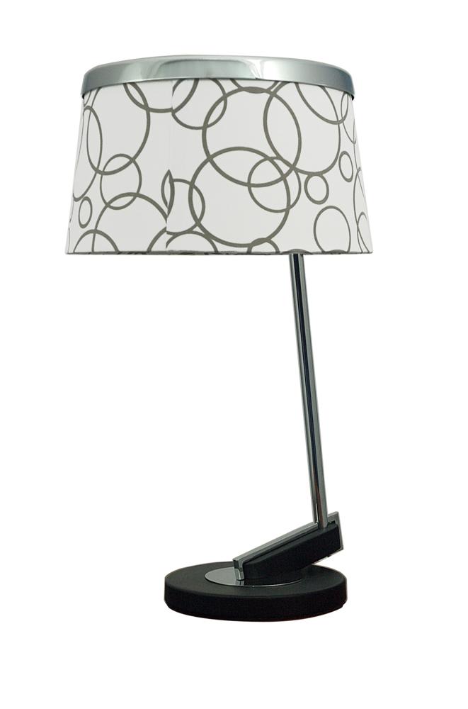 CANDELLUX 41-45372 IMPRESJA LAMPA 1*60W E27 BIAŁA CHROM