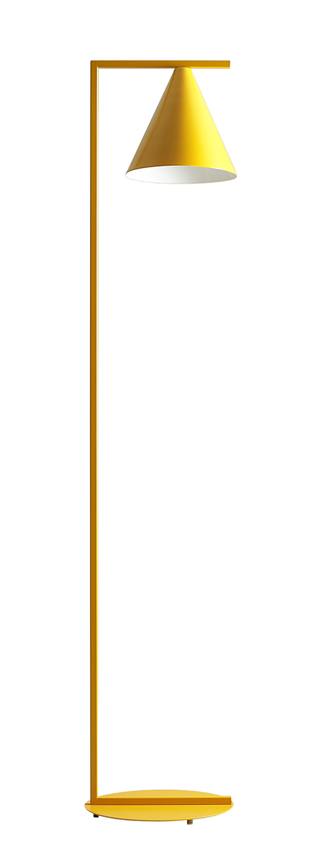 ALDEX 1108A14 LAMPA STOJĄCA FORM MUSTARD