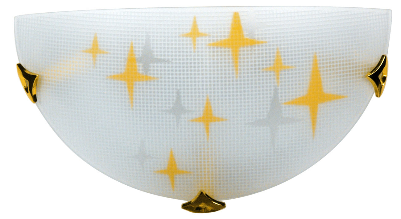 CANDELLUX 11-79506 STARS LAMPA SUFITOWA PLAFON1/2 1X60W E27 AMBRA