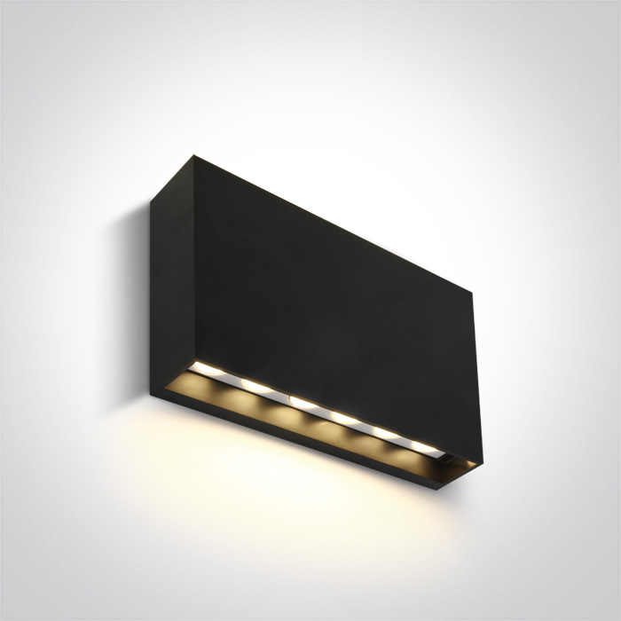 ONE LIGHT 67472A/AN/W Latzio kinkiet antracyt SMD LED 3000K 6W,