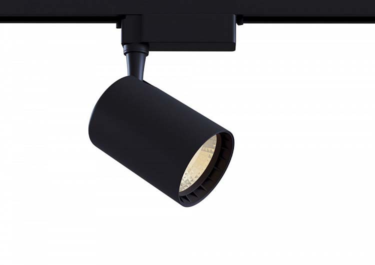 MAYTONI TR003-1-6W3K-B Single phase track system Track lamps Track Lighting Black oprawa 1-fazowy