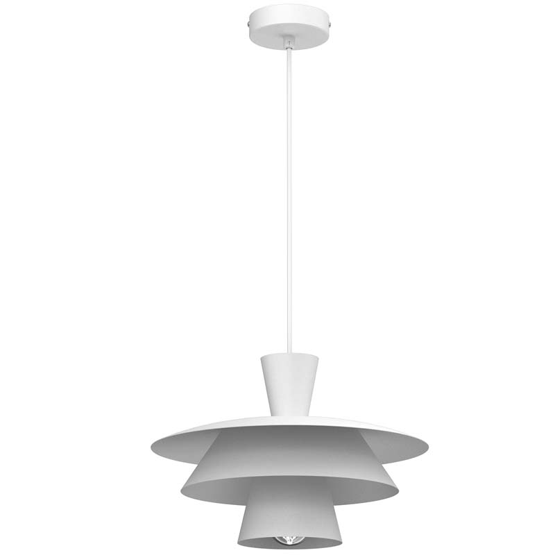 LUMINEX 4485 żyrandol Plato white 1xE27