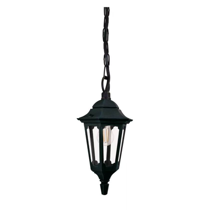 ELSTEAD PRM9-BLACK Latarnia wisząca Parish Mini - 1 źródło światła -  Czarna