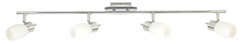 CANDELLUX 94-28290 LAMPA MANGO LISTWA 4X40W G9 CHROM