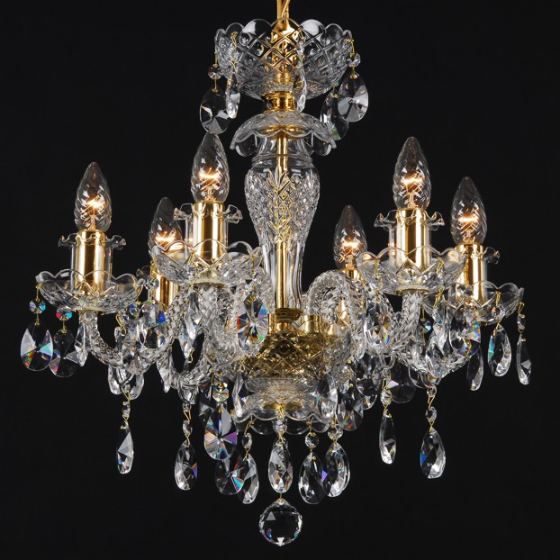 ECRYSTAL ZYR-06 Crystal-BG (gold tubes)