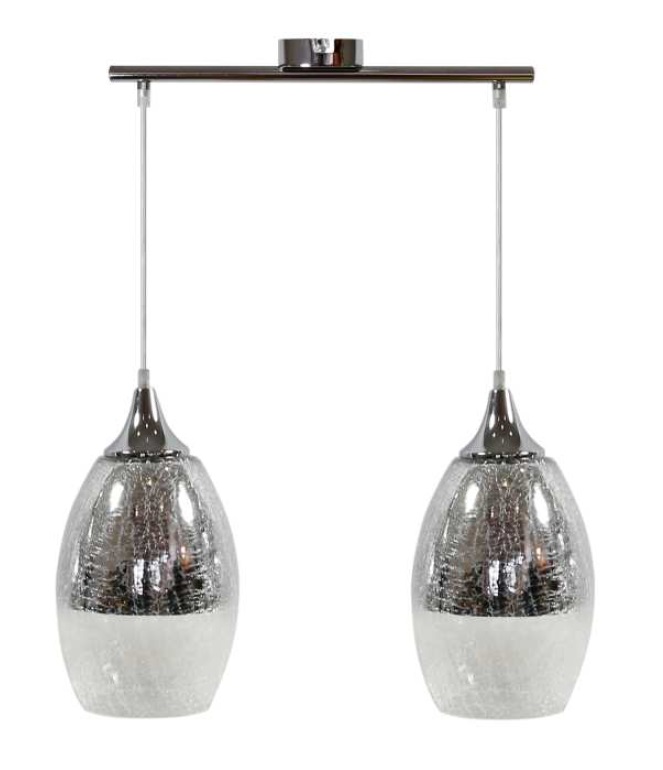 CANDELLUX 32-51578 CELIA ZWIS 2X60W E27 SREBRNY