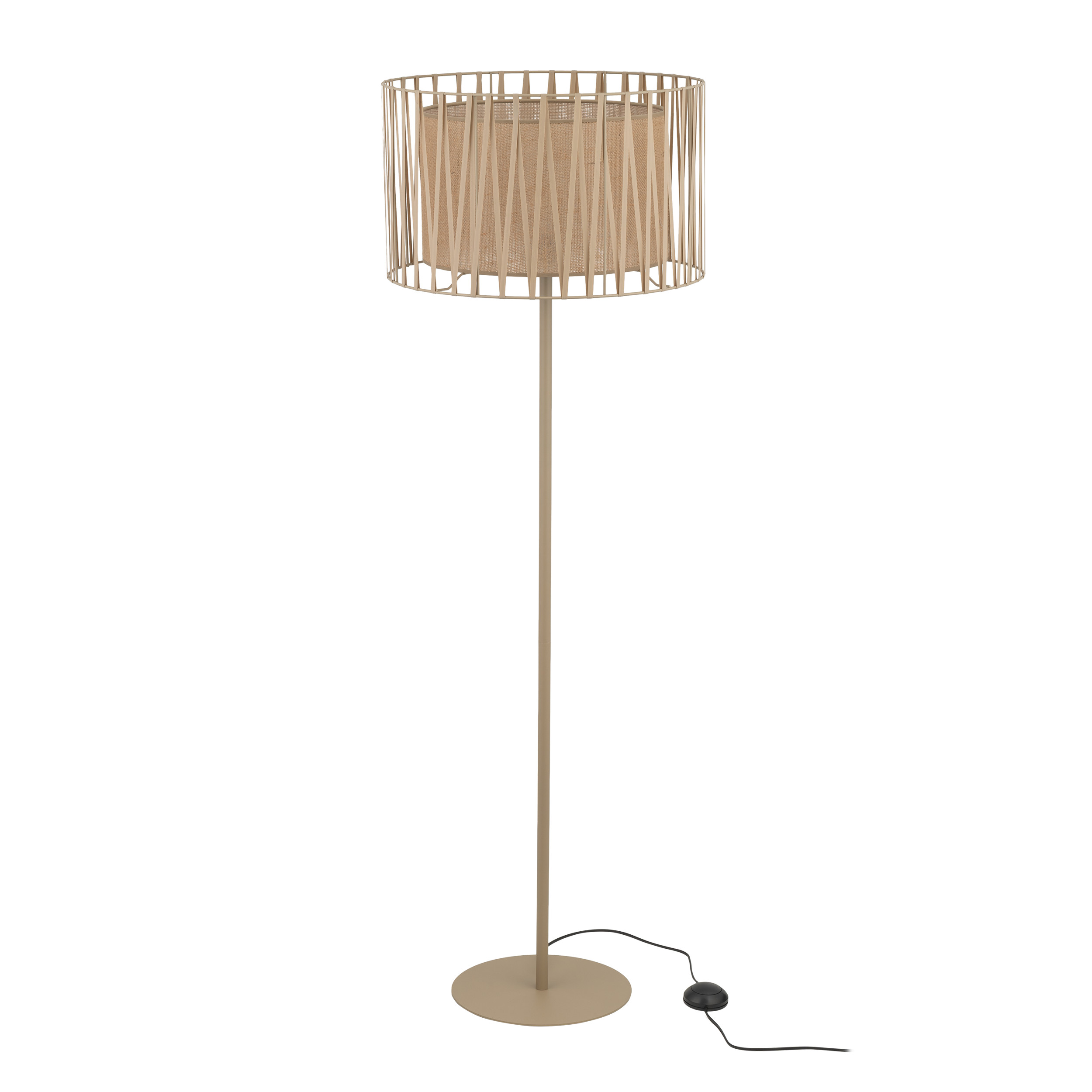 TK-LIGHTING 16199 HARMONY SABIA JUTA LAMPA PODŁOGOWA 1XE27