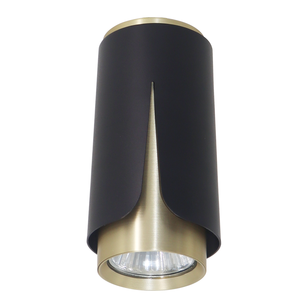 MILAGRO ML0262 FLOWER BLACK GOLD DOWNLIGHT 1xGU10