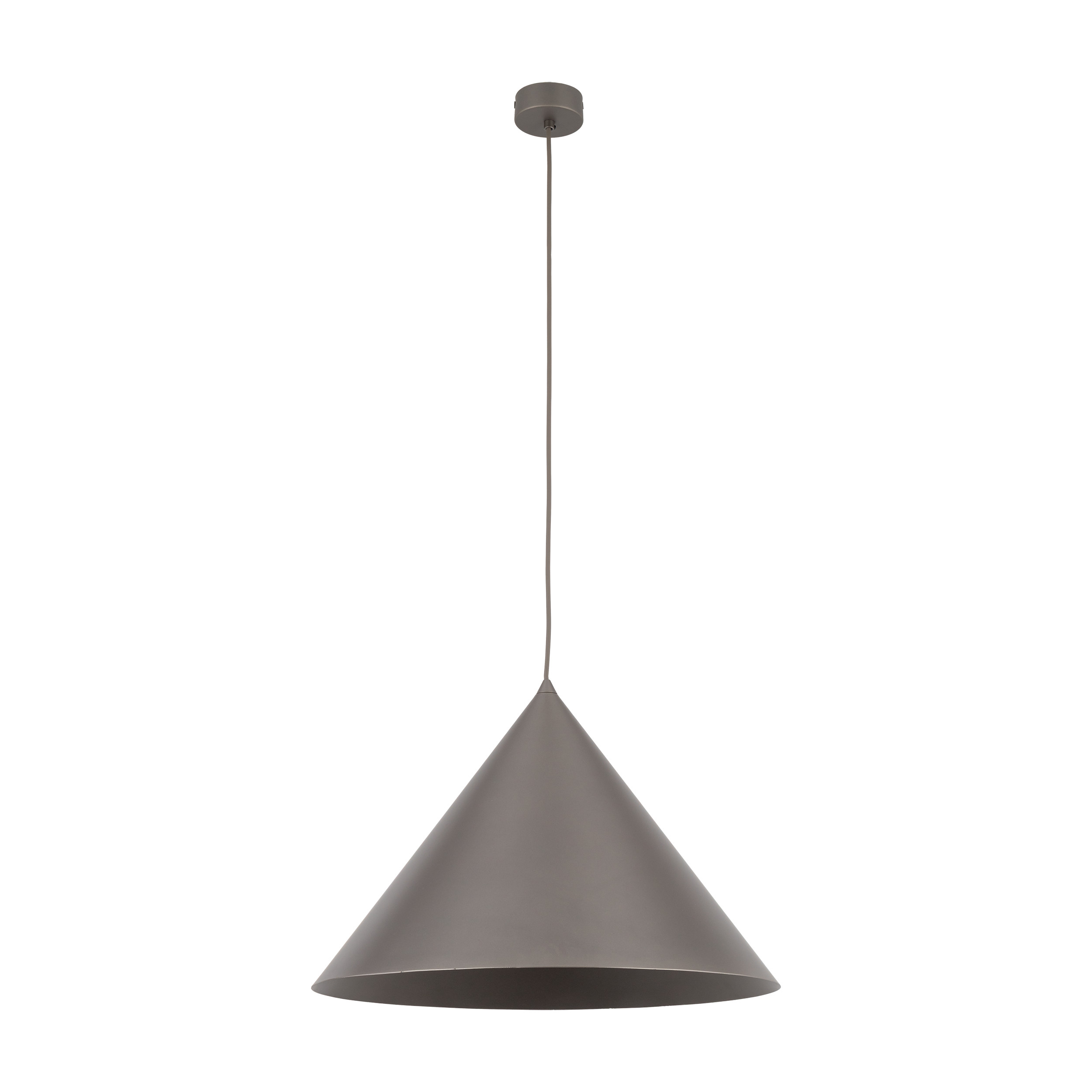 TK-LIGHTING 11378 CONO XL NEW BROWN LAMPA WISZĄCA 1XE27