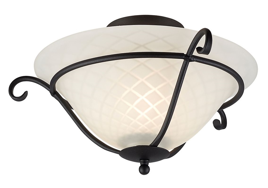 ELSTEAD TORCHIERE TCH/F BLACK Flush Mount