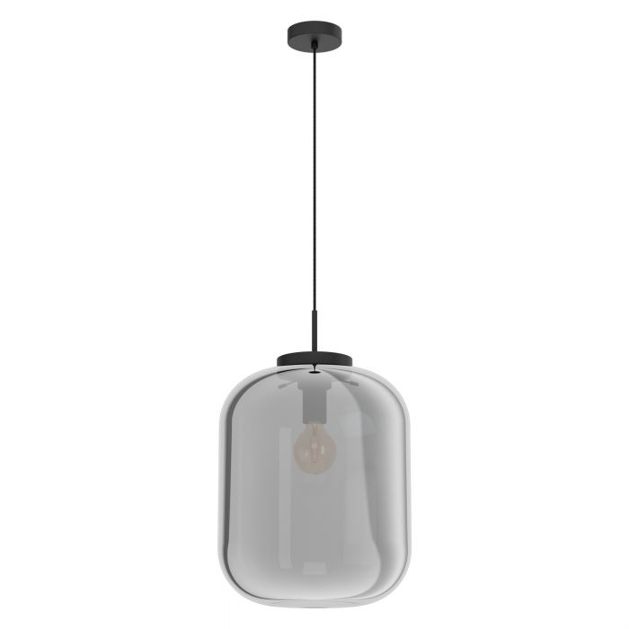 EGLO 39674 LAMPA BULCIAGO OPRAWA WISZĄCA HL/1 E27 Ø350 SCHWARZ/SW-TRANS.BULCIAGO