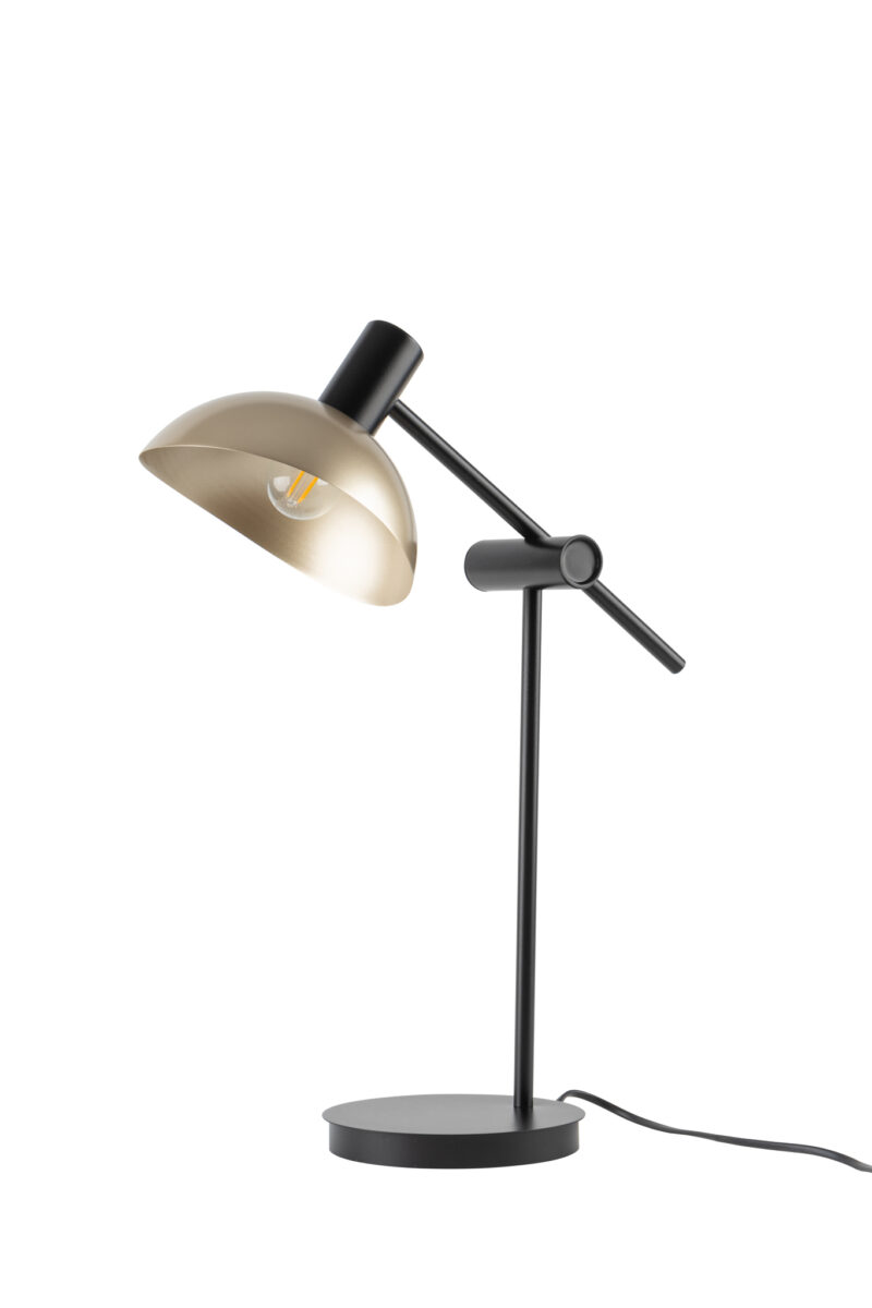SIGMA 50357 ARTIS lampka biurkowa czarny/złoty