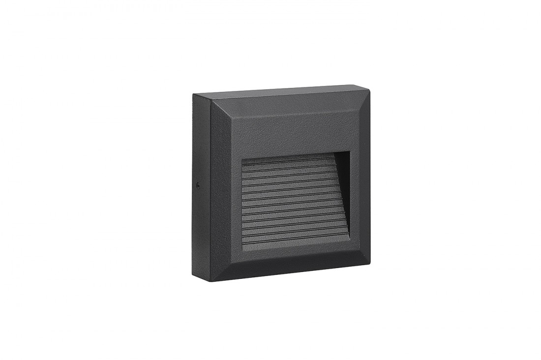 AZZARDO AZ4510 AFI 3000K DGR TECHNICAL WALL DARK GREY