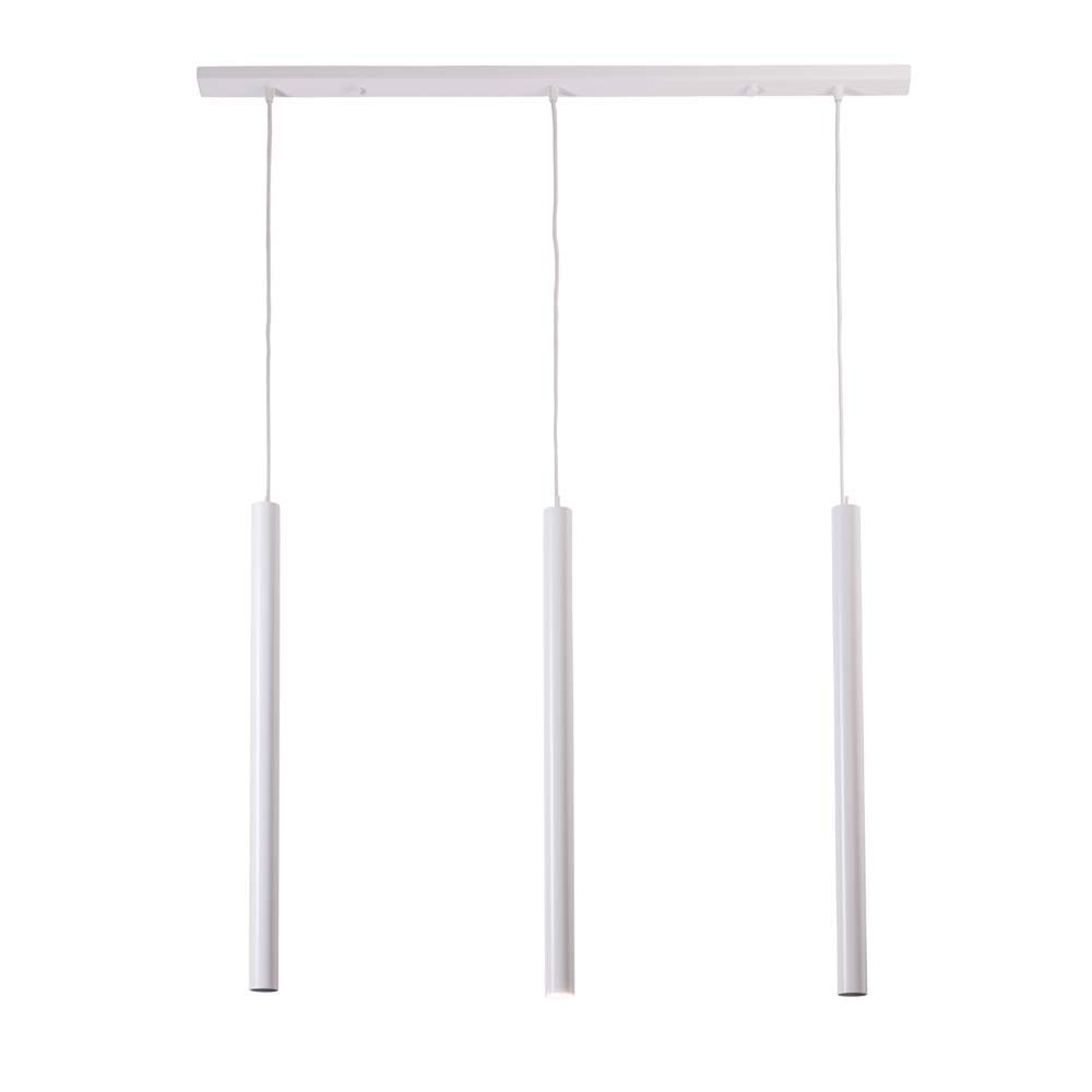 ANTIGO Lampa wisząca Yabu 3 - Biała (700 mm) 7574
