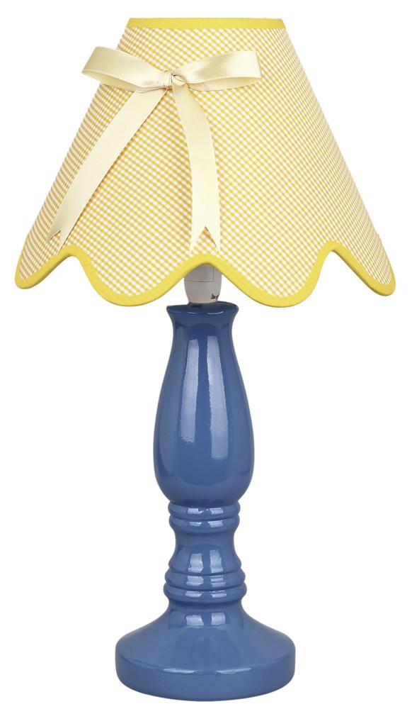 CANDELLUX 41-63472 LOLA LAMPKA GABINETOWA 1X40W E14 NIEBIESKO ŻÓŁTA