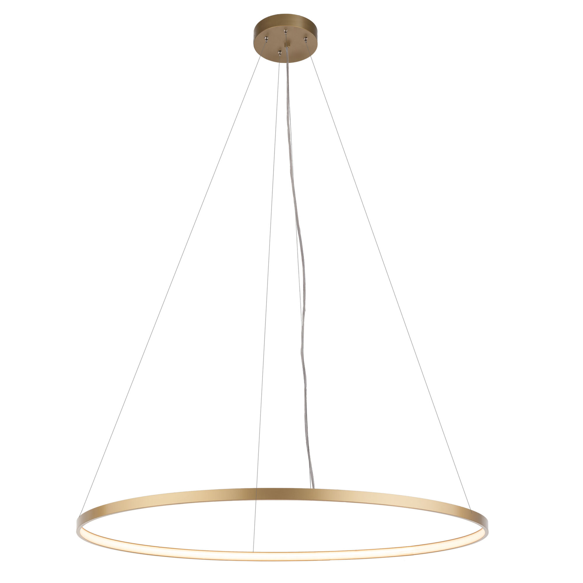 ANTIGO Lampa wisząca Agari 117 - Złota (1170 mm) 3000K 5344