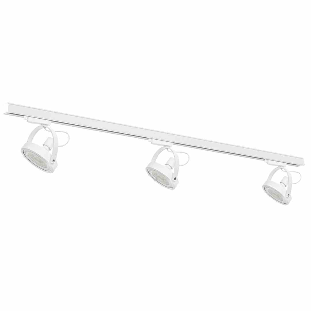 MILAGRO ML7449 ZESTAW SZYNOPRZEWÓD 3XLUGAR (AR111-GU10) + PROWADNICA 1,5M - BIAŁY