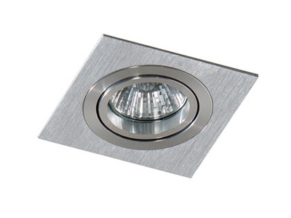 AZZARDO SN-6811S-ALU / AZ2435 Caro Square (aluminium) Lampa wpuszczane