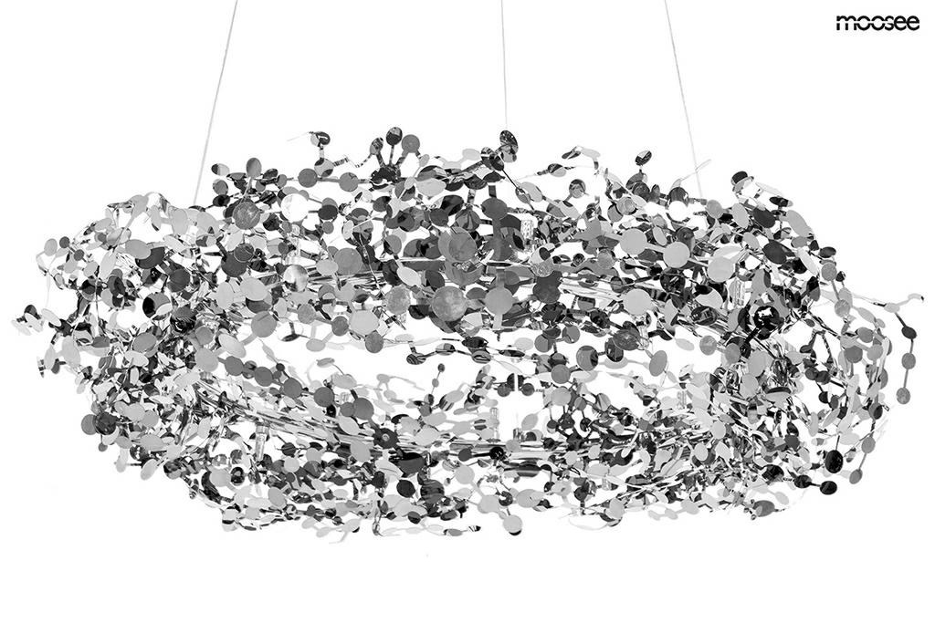 MOOSEE MSE1501100177 lampa wisząca MONETE 80 chrom