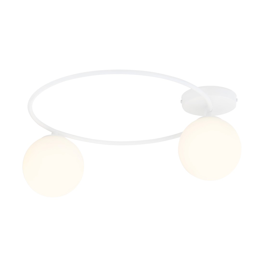 EMIBIG 1258/2 LAMPA SUFITOWA SOPRA 2 WH OPAL