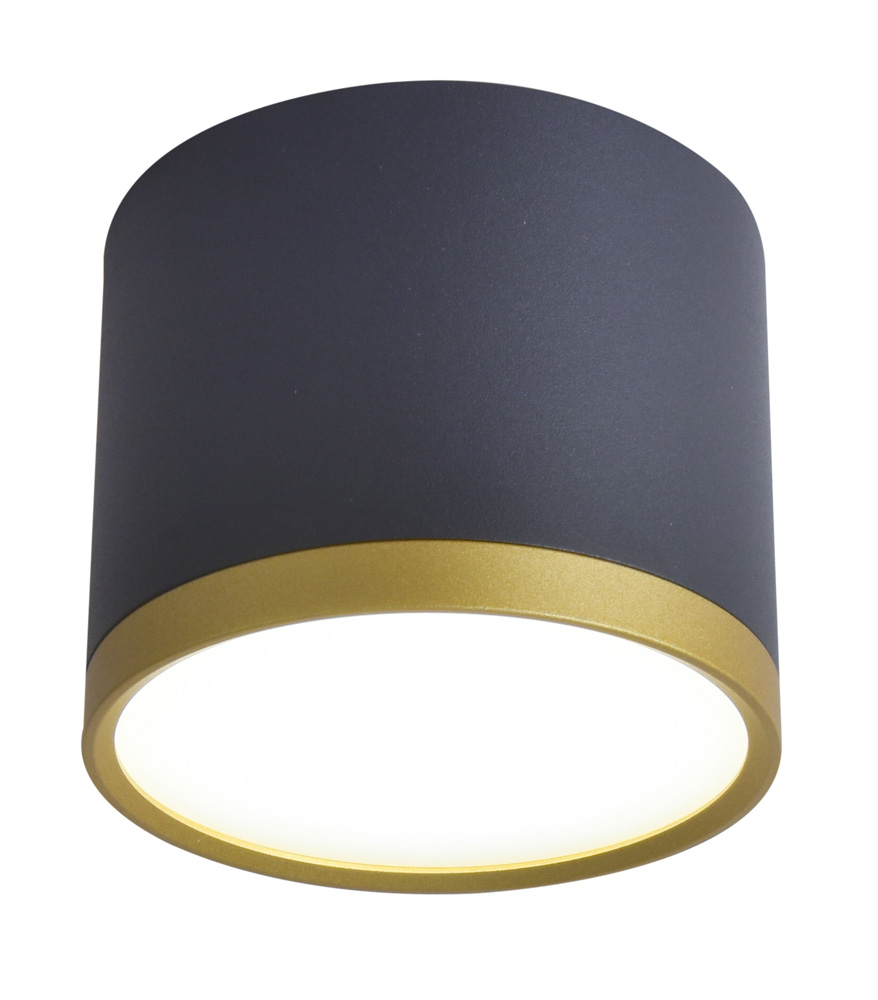 CANDELLUX 2275963 TUBA LAMPA SUFITOWA 9W LED 8,8/7,5 ZŁOTY+CZARNY 4000K