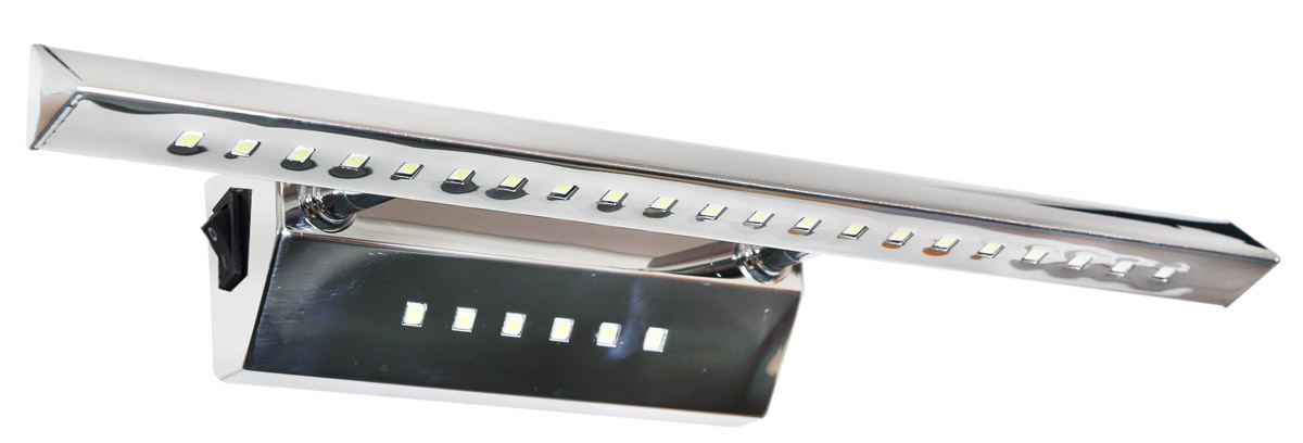 CANDELLUX 20-27030 FORTE LED 3 KINKIET 7W LED RURKA TRÓJKĄTNA Z WYŁĄCZNIKIEM CHROM