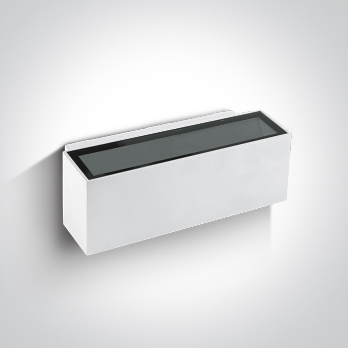 ONE LIGHT 67374A/W/W Kalentzi biały kinkiet LED 3000K 2x6W IP54