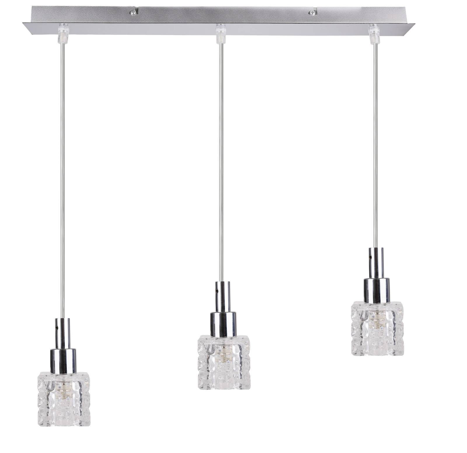 CANDELLUX 33-05939 RUBIK ZWIS 3X40 G9 CHROM+KRYSZTAŁ