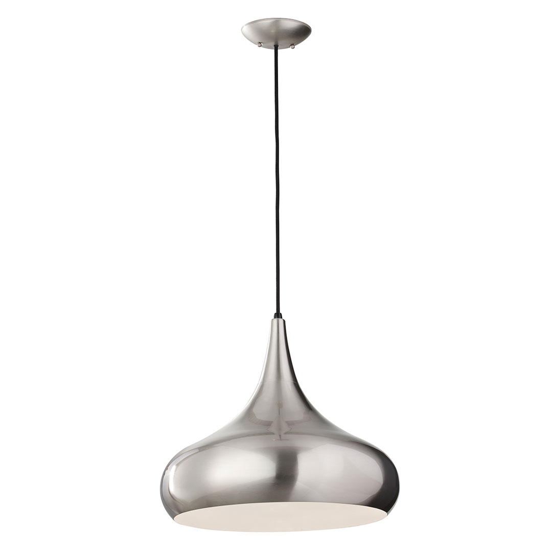 ELSTEAD Beso FE-BESO-P-L-BS 1 Light Large Pendant - Brushed Steel