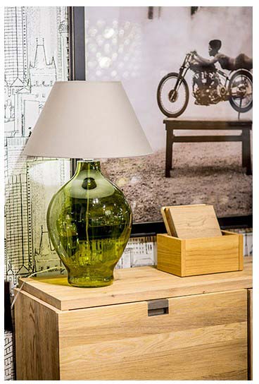 4 CONCEPTS GENOVA L011011206 lampa stołowa z abażurem