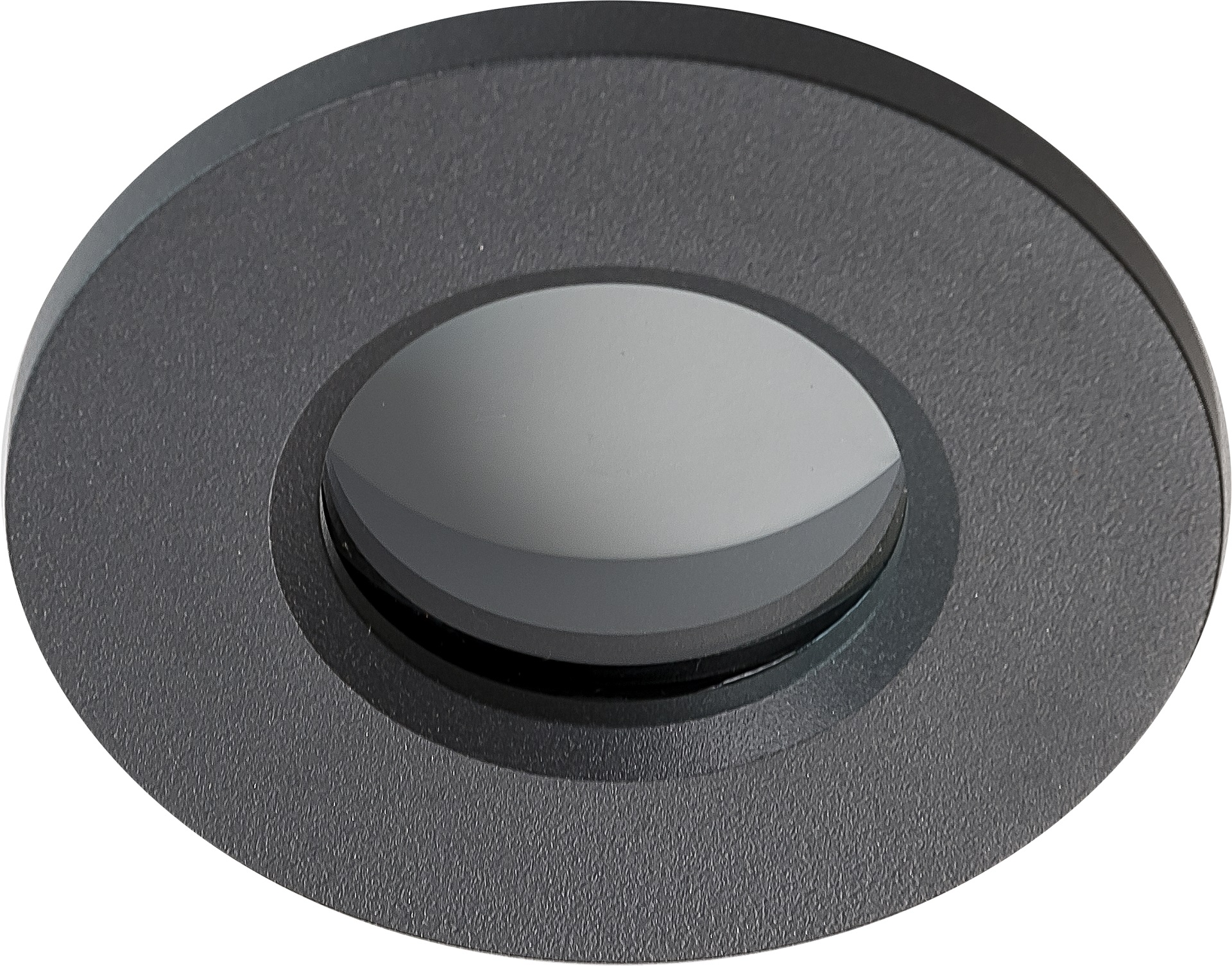 AZZARDO AZ4232 IKA ROUND IP65 DGR TECHNICAL DOWNLIGHT DARK GREY