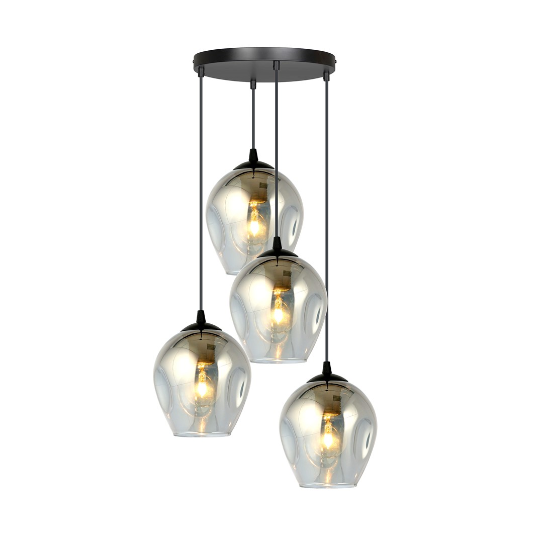 EMIBIG 680/4PREM LAMPA WISZĄCA ISTAR 4 BL PREMIUM GRAFIT